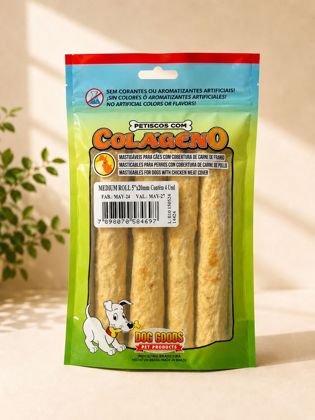 Snack- Premium Roll de colageno