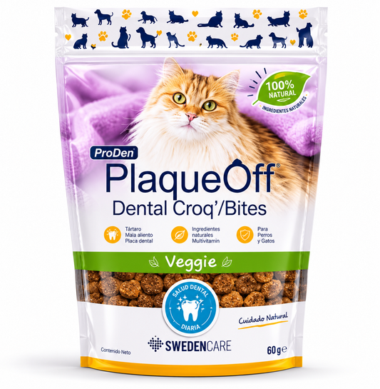 PlaqueOff Veggie 60g Reduce Placa y Sarro